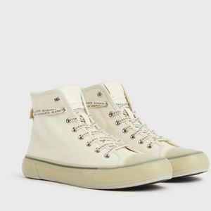 All Saints White High top sneakers